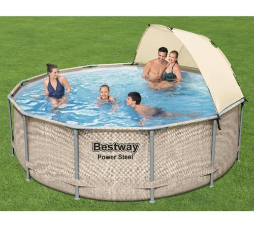 Басейн каркасний Bestway 5614V Power Steel 396 см Басейн каркасний Bestway 5614V Power Steel 396 см