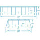 Басейн каркасний овальний 11в1 Bestway 56620 Power Steel, 427 x 250 см