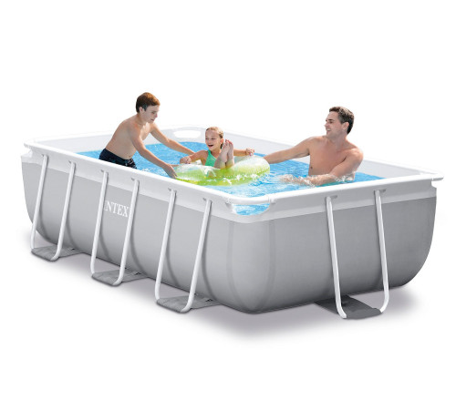 Басейн каркасний прямокутний 18в1 INTEX 26784, 300 x 175 x 80 см + машина для створення бульбашок Басейн каркасний прямокутний 18в1 INTEX 26784, 300 x 175 x 80 см + машина для створення бульбашок