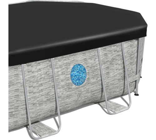 Басейн каркасний овальний 10в1 Bestway 56946 Power Steel 488 x 305 см