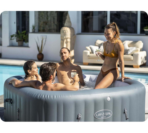 Джакузі-SPA надувне BESTWAY LAY-Z-SPA Hawaii HydroJet Pro 6-місне Джакузі-SPA надувне BESTWAY LAY-Z-SPA Hawaii HydroJet Pro 6-місне