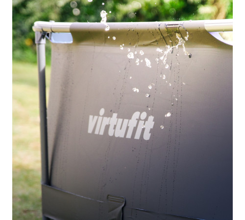 Басейн каркасний VIRTUFIT з фільтрувальним насосом 305 х 76 см, темно-сірий