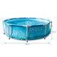 Басейн каркасний 6в1 INTEX 28206, 305 х 76 см, морський принт