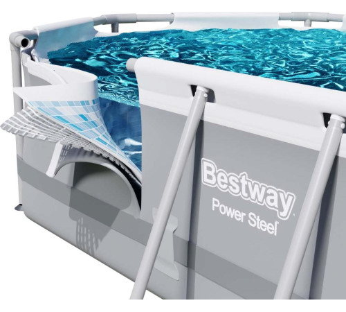 Басейн каркасний овальний 18в1 Bestway 56448 Power Steel, 488 x 305 см Басейн каркасний овальний 18в1 Bestway 56448 Power Steel, 488 x 305 см