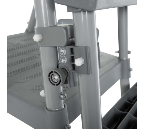 Басейн каркасний прямокутний 6в1 Bestway 5611Z Power Steel 640 x 274 см - білий