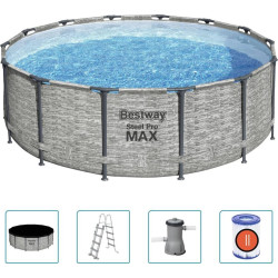 Басейн каркасний Bestway Power Steel, 427x122 см