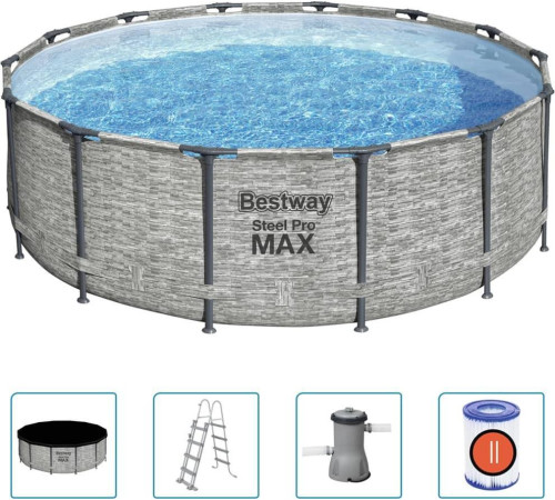 Басейн каркасний Bestway Power Steel, 427x122 см