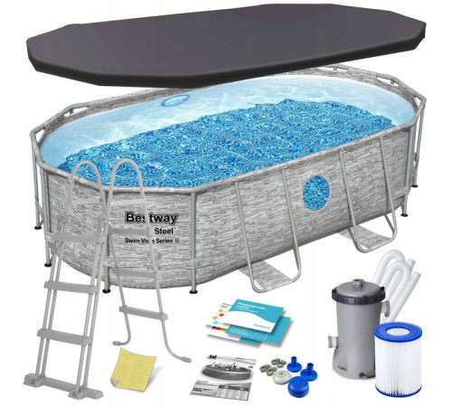 Басейн каркасний Bestway 56714N 427 х 250 х 100 см