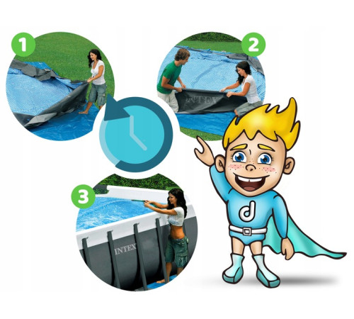 Басейн каркасний Bestway 56714N 427 х 250 х 100 см