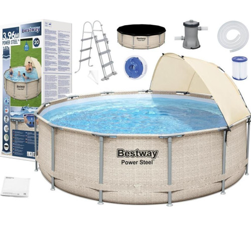 Басейн каркасний Bestway 5614V Power Steel 396 см Басейн каркасний Bestway 5614V Power Steel 396 см