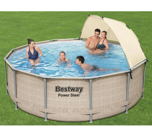 Басейн каркасний Bestway 5614V Power Steel 396 см Басейн каркасний Bestway 5614V Power Steel 396 см