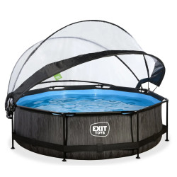 Басейн каркасний EXIT з куполом 
