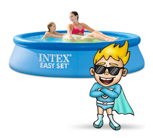 Басейн надувний INTEX 28106, 244 x 61 см Басейн надувний INTEX 28106, 244 x 61 см