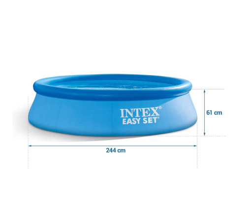 Басейн надувний INTEX 28106, 244 x 61 см Басейн надувний INTEX 28106, 244 x 61 см