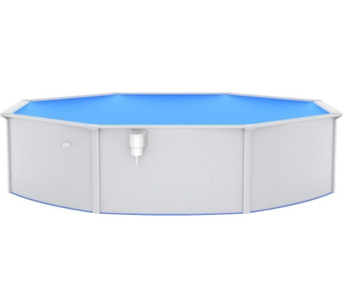 Басейн каркасний vidaXL 550 x 120 см, білий Басейн каркасний vidaXL 550 x 120 см, білий