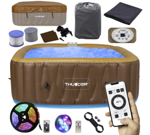 Джакузі-SPA надувне Thunder BREVE 6-місне Джакузі-SPA надувне Thunder BREVE 6-місне