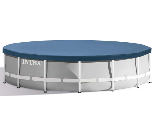 Басейн каркасний 21в1 INTEX 26720, 427 х 107 см, сірий