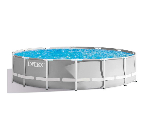 Басейн каркасний 21в1 INTEX 26720, 427 х 107 см, сірий
