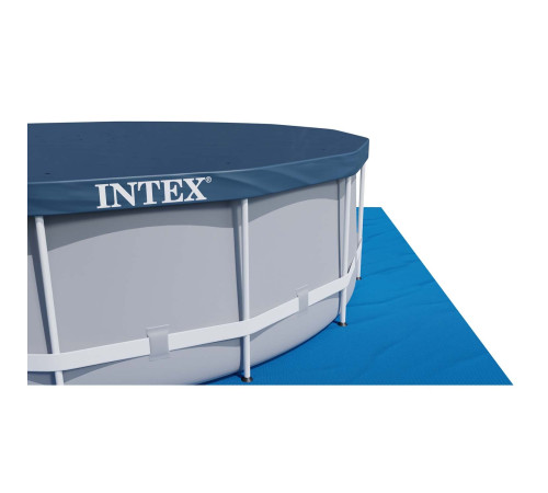 Басейн каркасний 21в1 INTEX 26720, 427 х 107 см, сірий