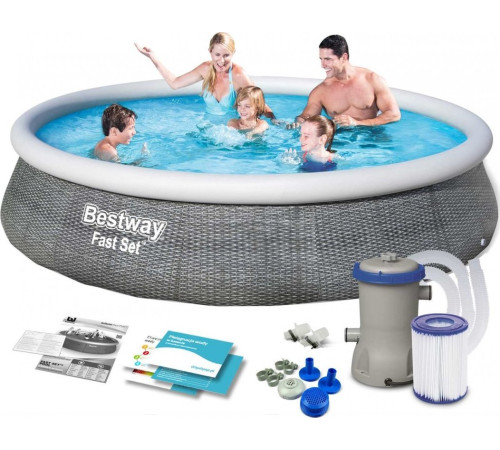 Басейн надувний 9в1 Bestway 396 x 84 см Басейн надувний 9в1 Bestway 396 x 84 см