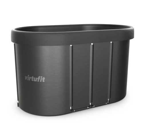 Ванна крижана VIRTUFIT Oval, 120 x 70 см 500 л, антрацит