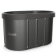Ванна крижана VIRTUFIT Oval, 120 x 70 см 500 л, антрацит