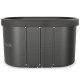 Ванна крижана VIRTUFIT Oval, 120 x 70 см 500 л, антрацит