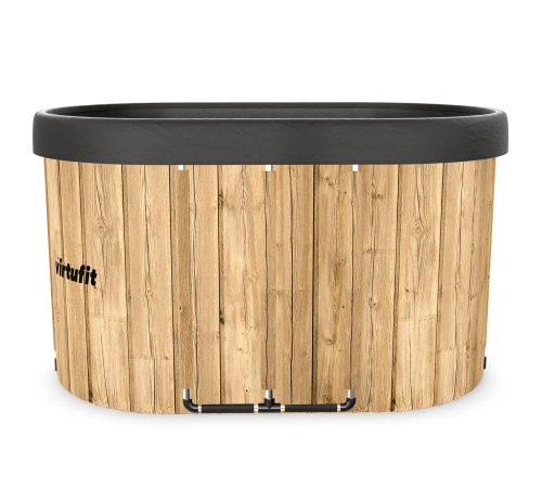 Ванна крижана VIRTUFIT Oval, 120 x 70 см 500 л, дерево