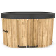 Ванна крижана VIRTUFIT Oval, 120 x 70 см 500 л, дерево