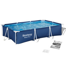 Басейн каркасний прямокутний 5в1 Bestway 56404N, 300 x 201 x 66 см
