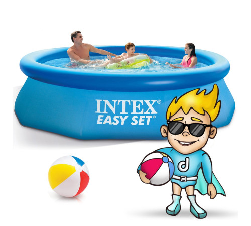 Басейн надувний 2в1 INTEX 28120, 305 x 76 см