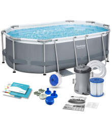 Басейн каркасний 10в1 Bestway 5614A 305 x 200 x 84 см