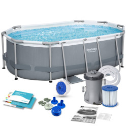Басейн каркасний 10в1 Bestway 5614A 305 x 200 x 84 см