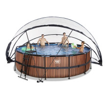 Басейн каркасний  EXIT з накриттям, 450 х 122 см 