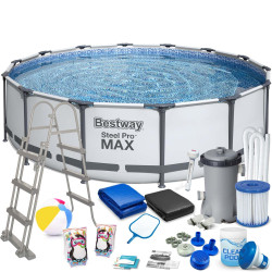 Басейн каркасний 19в1 Bestway 56950, 427 x 107 см 