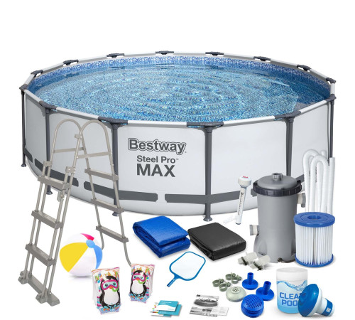 Басейн каркасний 19в1 Bestway 56950, 427 x 107 см Басейн каркасний 19в1 Bestway 56950, 427 x 107 см