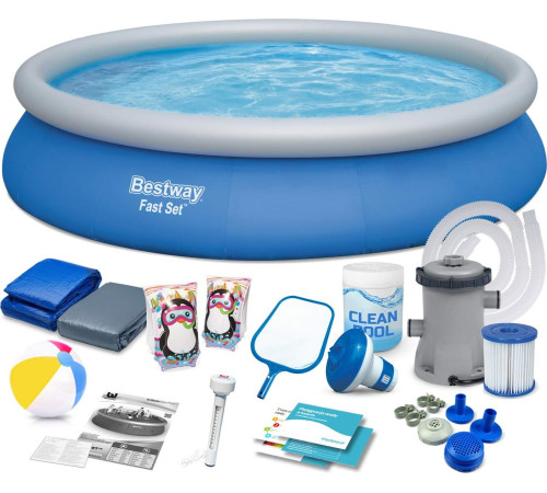 Басейн надувний 17в1 Bestway 57313, 457 см Басейн надувний 17в1 Bestway 57313, 457 см