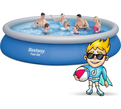 Басейн надувний 17в1 Bestway 57313, 457 см Басейн надувний 17в1 Bestway 57313, 457 см