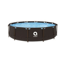 Басейн каркасний Avenli Super Rattan JL12336  366 x 100 см, чорний