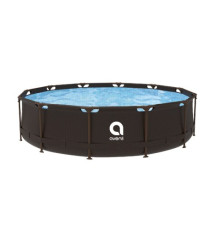 Басейн каркасний Avenli Super Rattan JL12336  366 x 100 см, чорний
