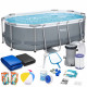 Басейн каркасний овальний 17iв1 Bestway 5614A, 305 x 200 x 84 см