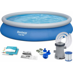 Басейн надувний 9в1 Bestway 57313, 457 см