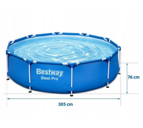 Басейн каркасний Bestway 56677, 305 x 76 см