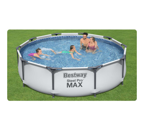 Басейн каркасний 17в1 Bestway 56406, 305 x 76 см Басейн каркасний 17в1 Bestway 56406, 305 x 76 см