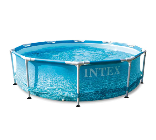 Басейн каркасний 16в1 INTEX 28208, 305 x 76 см + машина для створення бульбашок