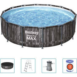 Басейн каркасний 19в1 Bestway 5612Z Steel Pro Max 488 см 