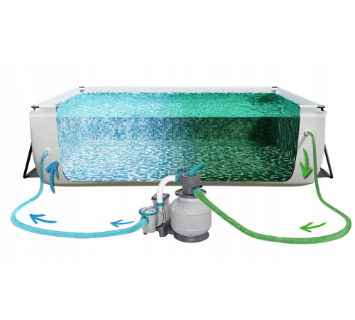 Басейн каркасний 11в1 Bestway 5612B 640 х 274 х 132 см