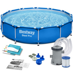 Басейн каркасний 7в1 Bestway 56681, 366 x 76 см 