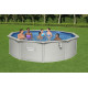 Басейн панельний Bestway HYDRIUM 460 x 120 см, світло-сірий