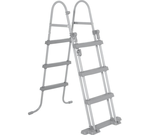 Басейн каркасний овальний Bestway Power Steel 488x305x107 см, сірий